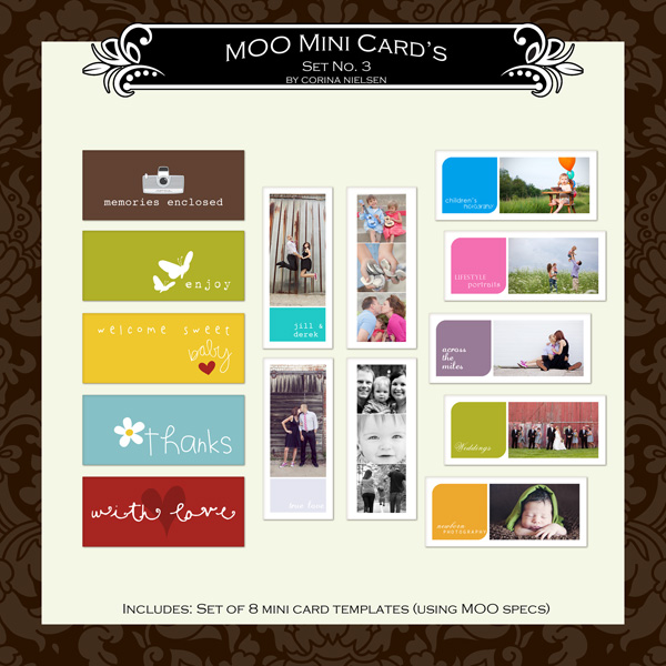 corina nielsen all products moo rep cards moo mini moo card design