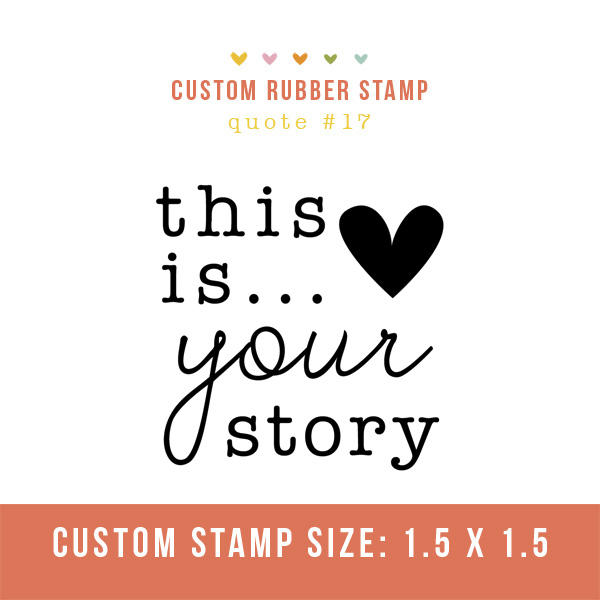Rubber Stamp Quote 17
